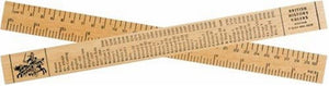 These Wooden Rulers are ideal educational tools for home schooling your children or for school teachers looking for a novel teaching aid. 