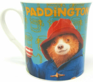 We have Officially Licenced Paddington Bear Mugs for you.  One featuring Paddington with Tea & Jam Sandwich and one of the London Skyline.