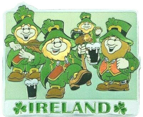Irish Dancing Leprechaun Fridge Magnet Souvenir Ireland St Patricks Day Eire