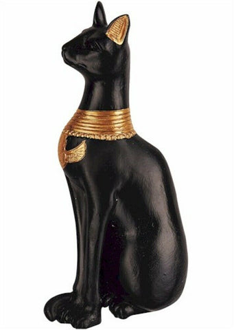 Egyptian Black Cat Resin Fridge Magnet 