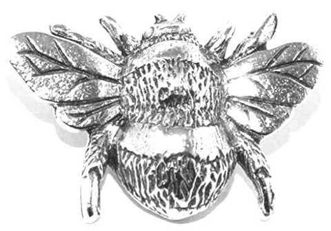 Bee Silver Pewter Badge
