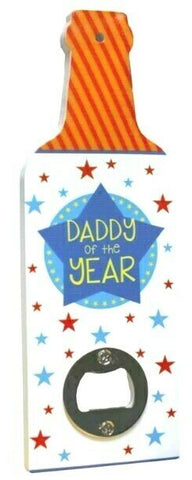 Daddy of the Year Wall Mounted Bottle Opener
