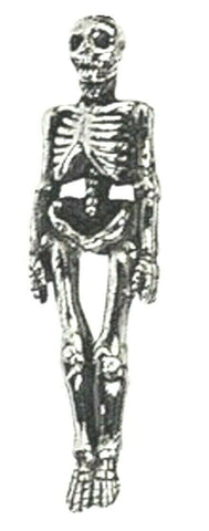 Silver Pewter Skeleton Pendant