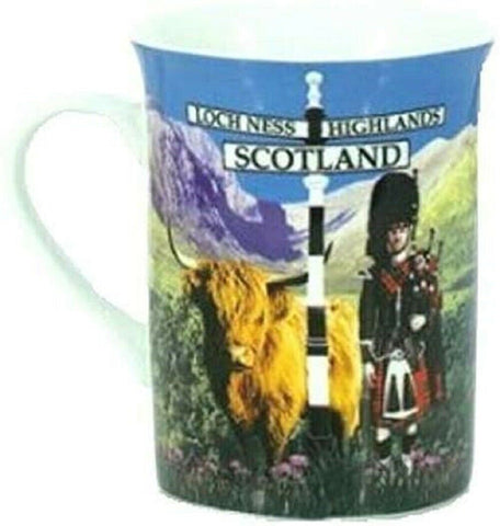 Highland Piper Scottish Mug