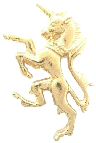 Royal Coat Arms Badge Pin Unicorn