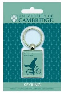 Official University Of Cambridge Keyring Souvenir Key Ring Student Graduate Gift Don Cycling