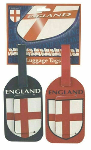 England St George Cross Luggage Tags