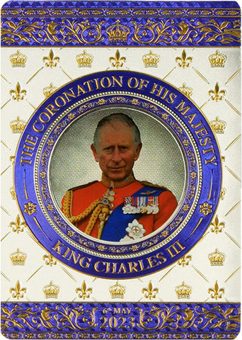 King Charles III Coronation Fridge Magnet Royal Souvenir Gift Royal Portrait