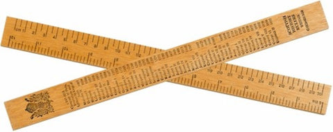 Scottish Timeline History Ruler Wood Double Sided Childrens School Kings Queens