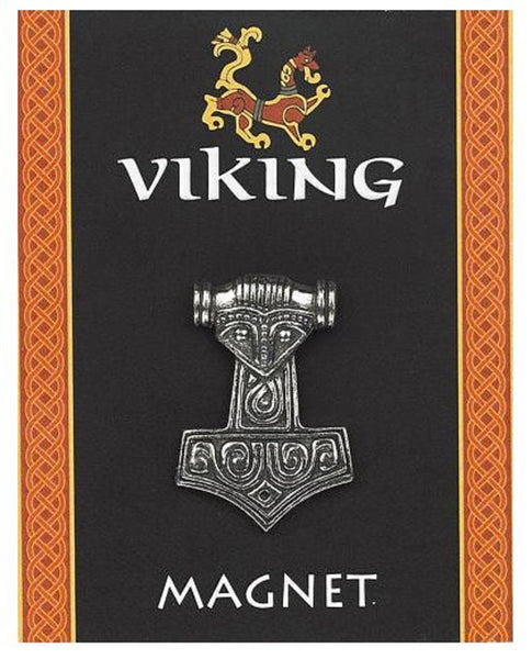 Viking Thors Hammer Fridge Magnet Resin Pagan Norse God Nordic Scandinavian Gift