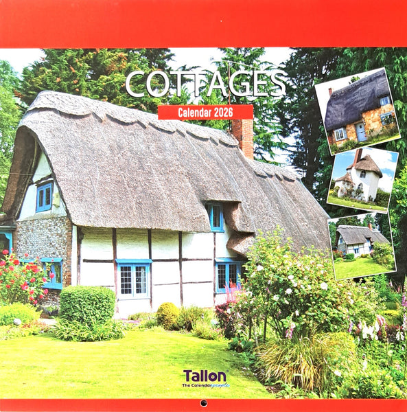 2026 Flowers Gardens Landscapes Scenic Square Wall Calendar Planner Organiser