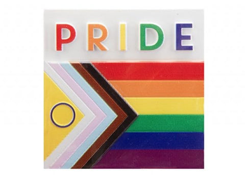 Pride Flag Fridge Magnet Rainbow Gay Lesbian LGBTQ+ March Love Festival Party