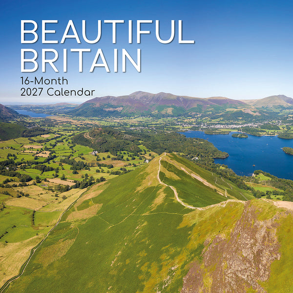 2027 Beautiful Britain Wall Calendar Front Page 
