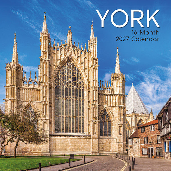 York 2027 Calendar featuring York Minster