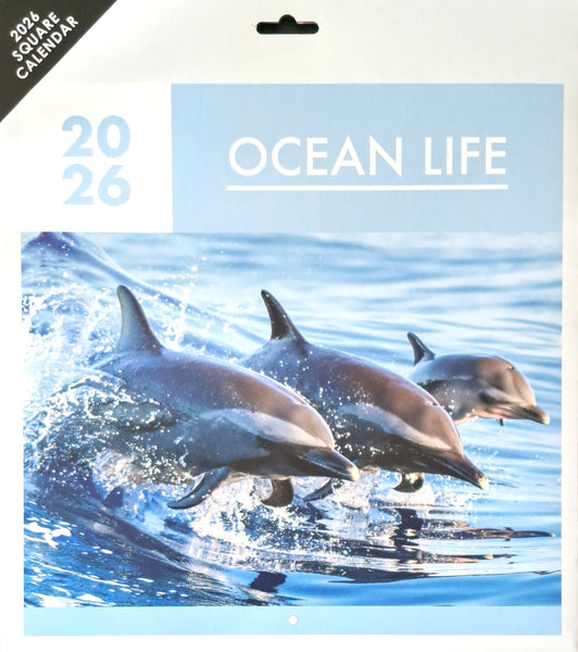 2026 Ocean Life Calendar