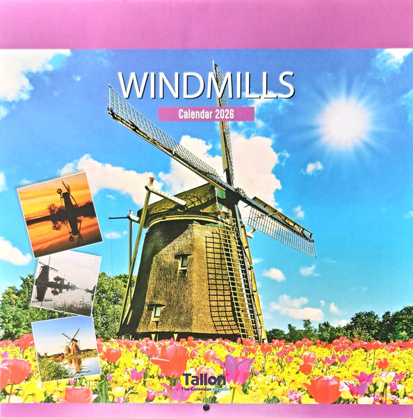 2026 Flowers Gardens Landscapes Scenic Square Wall Calendar Planner Organiser