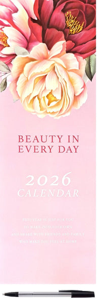 2026 Tall Slim Wall Calendars Pen Gift Envelope Planner Organiser Home Office