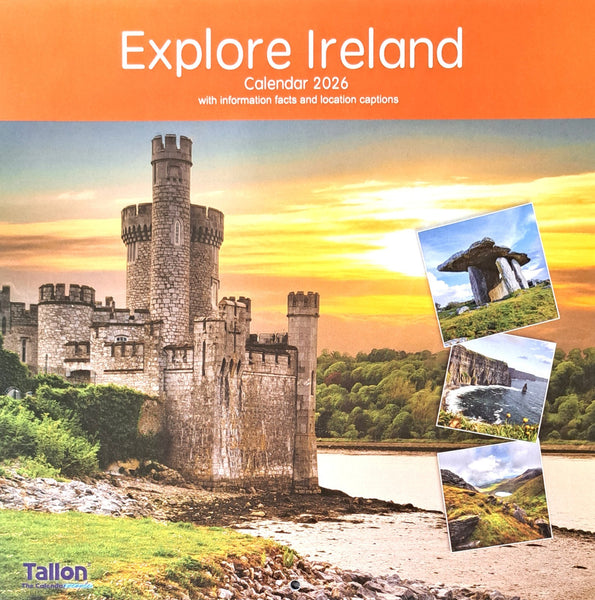 2026 Flowers Gardens Landscapes Scenic Square Wall Calendar Planner Organiser