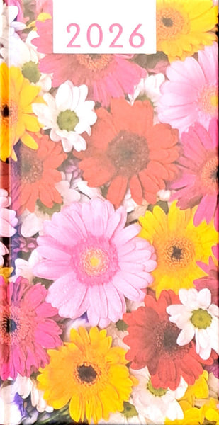 2026 Slim WTV Diary Week to View Planner Organiser Hardback Pocket Appointments