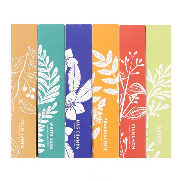 Exotic Botanical Masala Incense Stick Variety Set