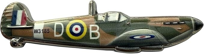 SPITFIRE MK Va PIN BADGE


Size:

This Spitfire MK Va Metal Badge Pin Brooch Lapel Pin Coat is a collectable item inspired by the Royal Air Force (RAF) during World War II.

Made in the United Kingdom, this 3D pin features intricate detailing of a fighter plane, making it a perfect accessory for those interested in military history and aviation.

The pin is a symbol of bravery and resilience, representing the iconic Spitfire aircraft piloted by the RAF during the war.

A unique and nostalgic piece for colle