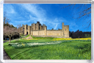 Jumbo Alnwick Castle Fridge Magnet Northumberland Souvenir