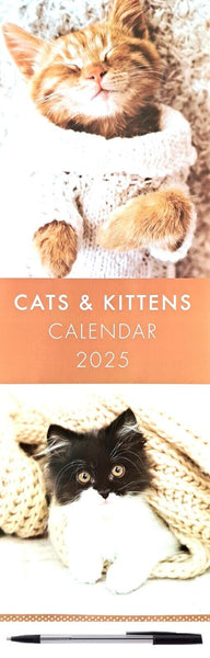 2025 Tall Slim Wall Calendars Pen Gift Envelope Organiser Planner Kitchen Home