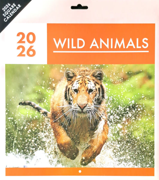2026 Wild Animals Calendar