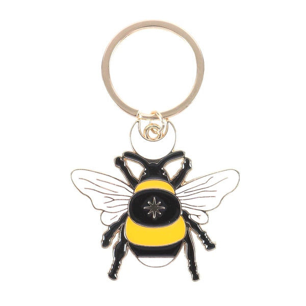 Bumble Bee Keyring

* Enamel
* Size 5cm x 5cm
* Something Different Ltd


The Bumble Bee Keyring by the Spirit of Equinox features a charming enamel charm of a worker bee, depicted with vibrant multicoloured hues.

Measuring 5 cm in length and width, this unisex keychain is perfect for adding a touch of charm to any purse or bag.

This keyring is a delightful accessory for those who appreciate animal and insect-themed accessories.