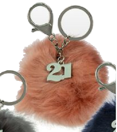 Fluffy_Keyrings_21st_Birthday