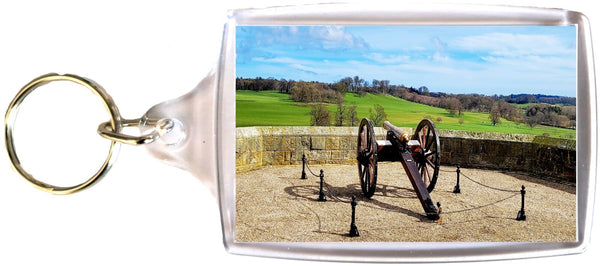 Large Alnwick Castle Cannon Keyring