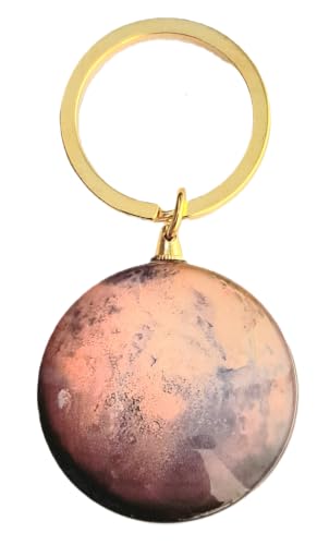 Planet Mars Keyring