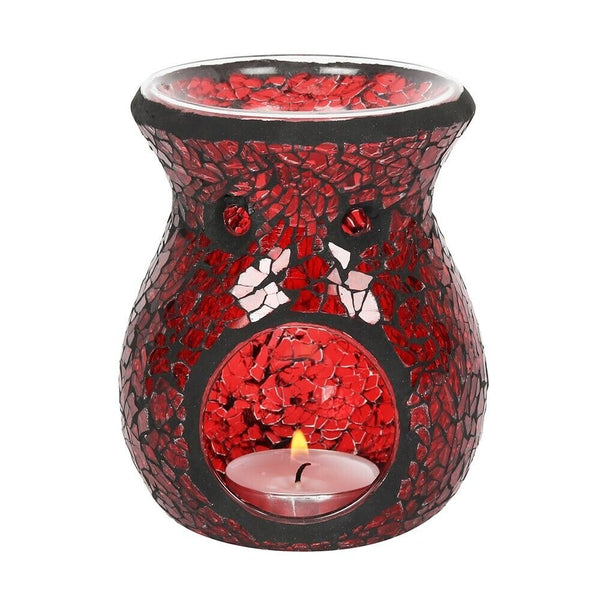 Red Flared Crackle Oil Burner

* Oil Burner Only - Candles not included
* Glass
* Red
* Size: 11cm x 9cm x 9cm approx
* Made by Jones Home and Gift



Add a touch of romance to your home décor with this beautiful Red Crackle Oil Burner.

Perfect for any occasion, this warmer/burner is made of high-quality glass.

It comes in a stunning red colour that will add a pop of warmth to your living space.

This candle holder is suitable for flameless/LED candles tea light candles, making it perfect for any room in 