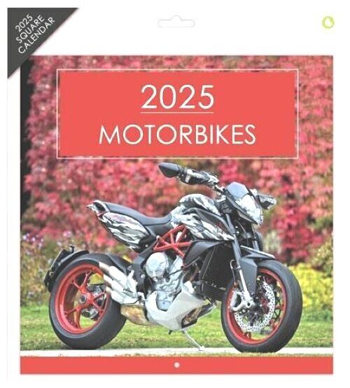 2025 Square Wall Calendars Sports Cars Bikes Castles Cats Dogs Wild Animals Gift
