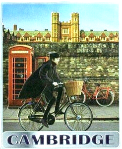 Cambridge Fridge Magnet

* Metal - Foil Stamped
* Flat
* Size: 7.3cm x 6cm x 0.2cm
* Made by Elgate


Featuring a bicycle and student cycling to University.

Ideal for any current or former student, tutor, professor or anyone with an interest in Cambridge University.

Makes an ideal gift for friends and family.