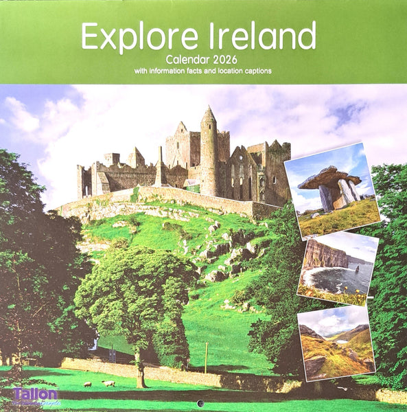 2026 Flowers Gardens Landscapes Scenic Square Wall Calendar Planner Organiser