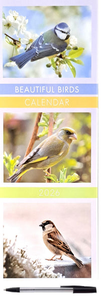 2026 Tall Slim Wall Calendars Pen Gift Envelope Planner Organiser Home Office