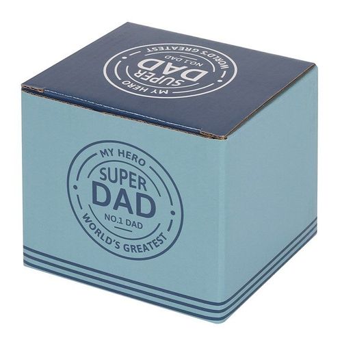Super Dad Mug Gift Box Fathers Day Birthday Christmas