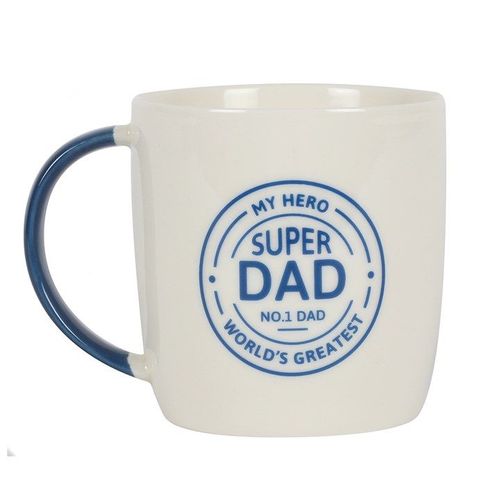 Super Dad Mug Gift Box Fathers Day Birthday Christmas