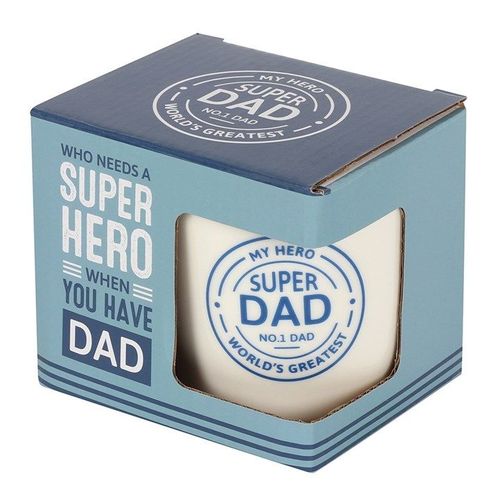 Super Dad Mug Gift Box Fathers Day Birthday Christmas