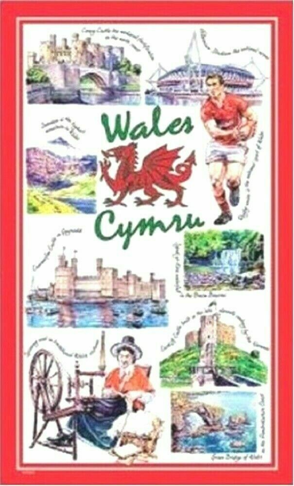 Wales Tea Towel