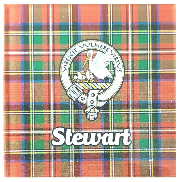 Stewart Glass Tartan Coaster