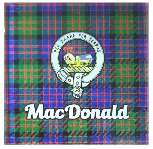 MacDonald Glass Tartan Coaster