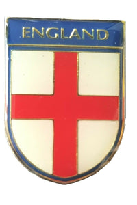 England St George Cross Crest Enamel Badge