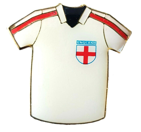 England Football Shirt St George Cross Enamel Badge
