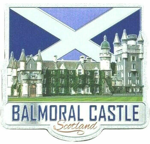 Balmoral Castle Fridge Magnet
