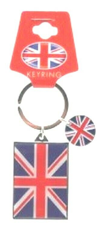 Union Jack Flag Keyring