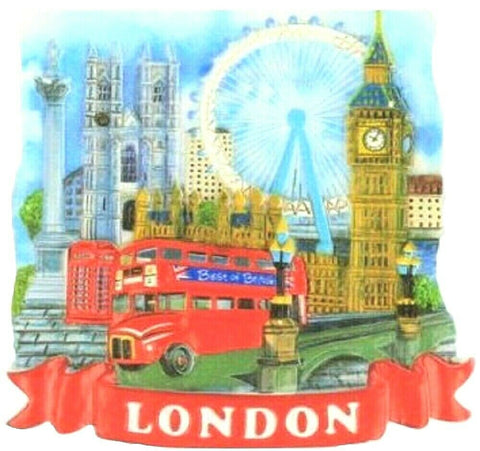 London Souvenir Fridge Magnet 