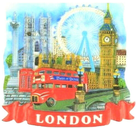 London Souvenir Fridge Magnet 