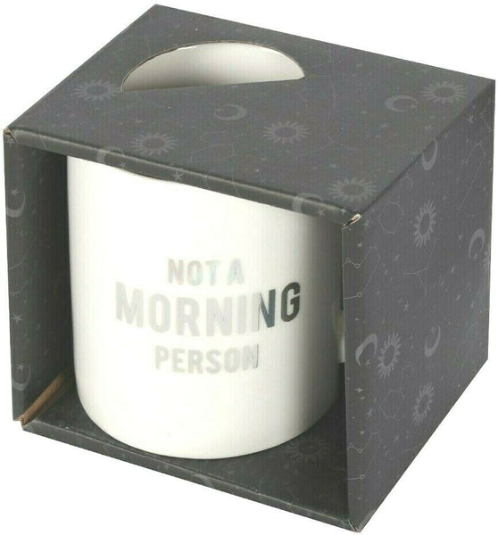 Not A Morning Person Mug  in gift box